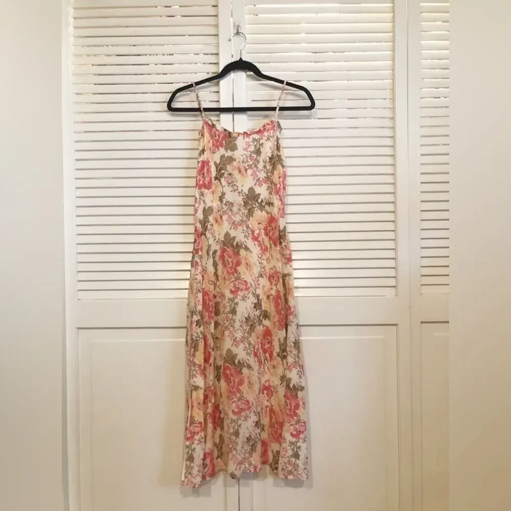 Reformation Cassandra Floral Dress in Farrah Size 4 - Picture 6 of 12